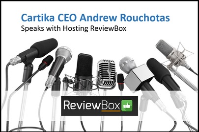 Cartika CEO Andrew Rouchotas Featured